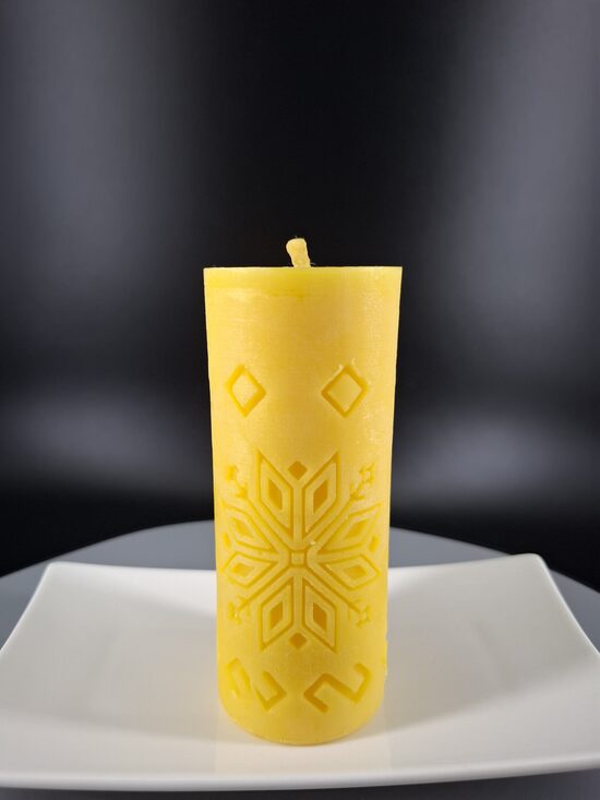 Aizsardzības bišu vaska svece – Auseklis, Saule un Zalktis (Nr:121)