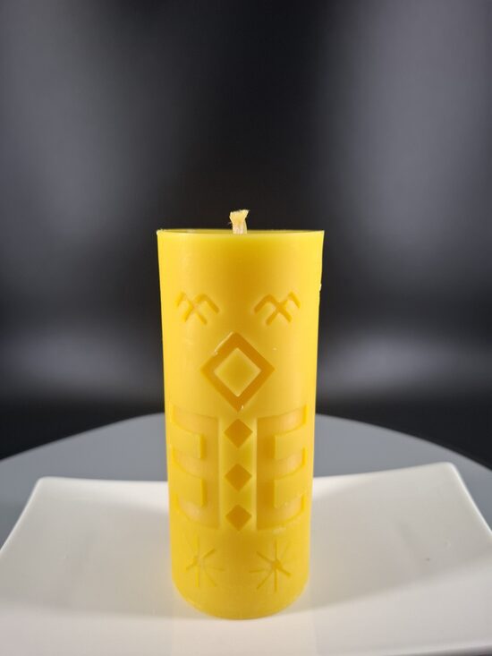 Veiksmes bišu vaska svece – Jumis, Ūsiņš un Zvaigznes spēks (Nr:114)